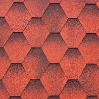 Битумная черепица Акваизол Мозайка Мак