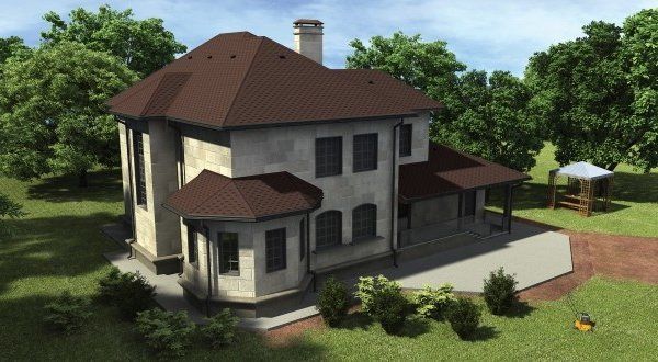 Битумная черепица Акваизол Корсика